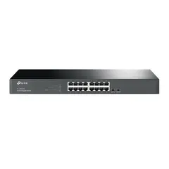 TP LINK - SWITCH TP-LINK 16 PUERTOS GIGABIT RJ45 1U 19-INCH RACK PN TL-SG1016