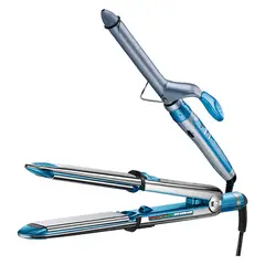 BABYLISS PRO - Combo BabylissPRO Alisadora Optima 3100 y Rizador BABNT75SPE de 19mm