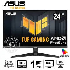 ASUS - Monitor TUF Gaming VG249Q3A 24 FHD 180Hz IPS FreeSync 1ms