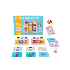 GENERICO - Puzzle Diamonds El Juego de Ingenio Que Te Atrapa