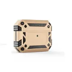 GENERICO - Case Armor para Airpods Pro 2 Dorado