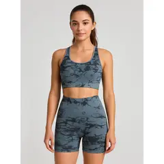 GENERICO - Conjunto deportivo Push-up focalizado Negro M