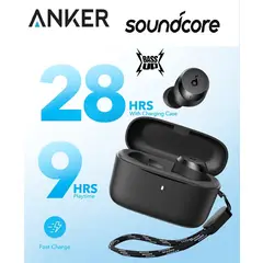 SKULLCANDY - Soundcore A25i Audífonos Bluetooth TWS Black - No Mod Jib True Smokin Buds