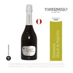 TABERNERO - ESPUMANTE MUSCAT DE ALEJANDRIA 750ML