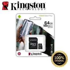 KINGSTON - Memoria Microsd 64Gb Clase 10 + Adaptador