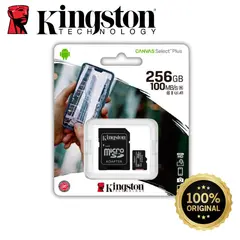KINGSTON - Memoria Micro Sd 256Gb Canvas Select Plus Clase 10
