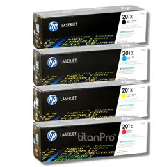 HP - Kit Toner 201X Cyan Magenta Amarillo Negro