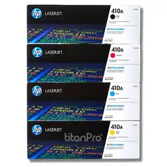 HP - Kit Toner 410A Cyan Magenta Amarillo Negro