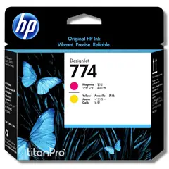 HP - Cabezal 774 Magenta Amarillo