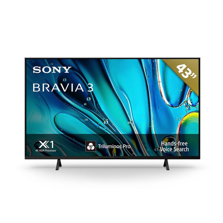 Televisor K-43S30 Bravia 3 Google TV 4K Ultra HD y HDR
