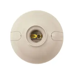 GENERICO - Socket OVAL rosca E-27 color Marfil TL01003 P21A Wall Bticino