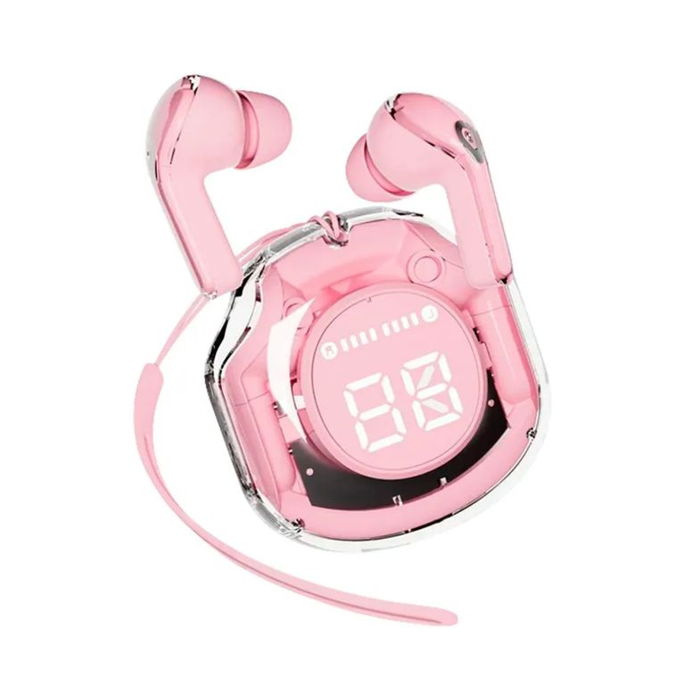 Audífonos bluetooth 39 macaron rosado