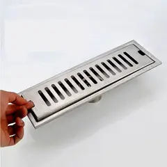 XM - Sumidero 12 en Acero Inoxidable Satinado