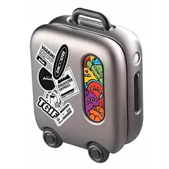 GENERICO - Audífonos D03 Dmooster con Bluetooth 5,0 Plata