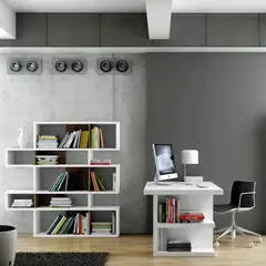 TU MESITA - Escritorio Contemporáneo Privé Blanco 160cm