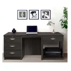 TU MESITA - Escritorio Ejecutivo Felix color Negro 4 cajones