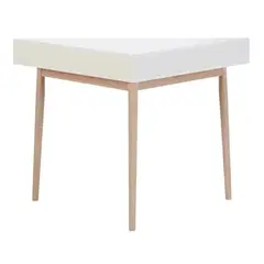 TU MESITA - Escritorio Esquinero Detroit Blanco 80cm