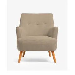 BH BARAKA HOME PREMIUM - Butaca Munxard - Beige claro