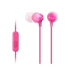SONY - Audífonos In Ear MDR-EX15AP con micrófono Rosado