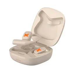 GENERICO - Audífonos D39 DMooster con Bluetooth 5,0 Crema