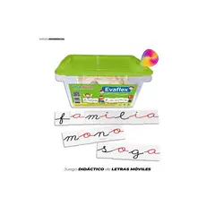 GENERICO - JUEGO DIDÁCTICO LETRAS MÓVILES