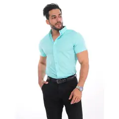 MEHIVIC - CAMISAS SLIM FIT MANGA CORTA