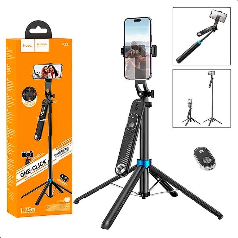 Palo Selfie Stick K22 Control Remoto Bt Tripode 175m