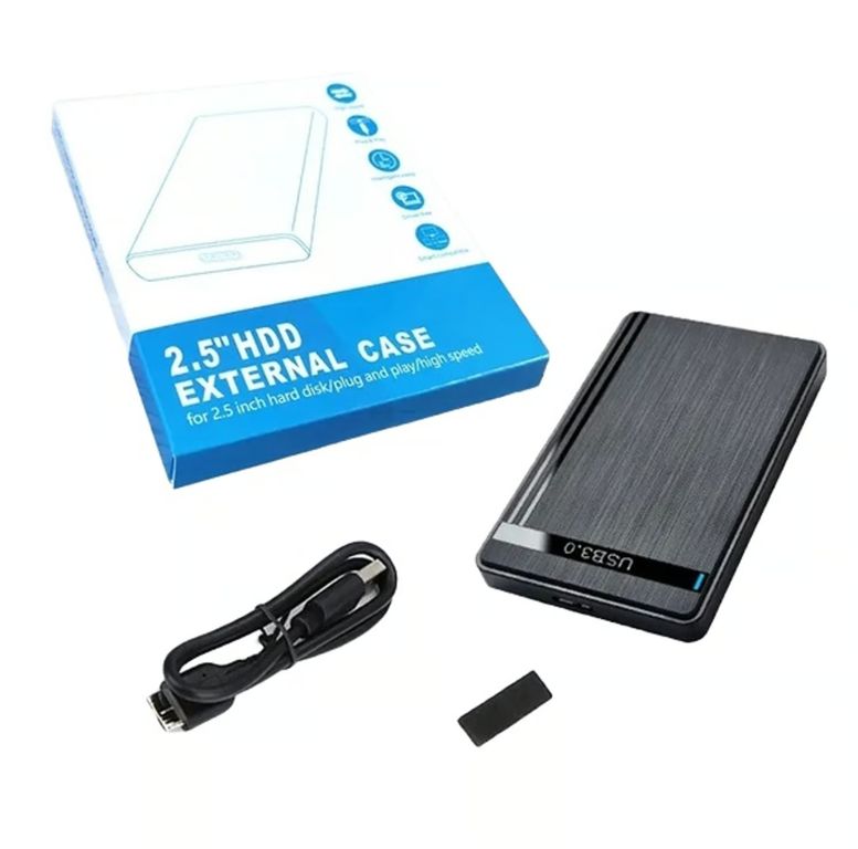 CASE PARA DISCO DURO SATA CARCASA SSD HDD 2.5" A USB 3.0