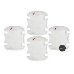JET - Protector De Tazona De Puerta Transparente Trd 4pcs