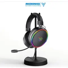 MICRONICS - Audífono Gamer FANATIC MIC HG8000 7.1 USB RGB