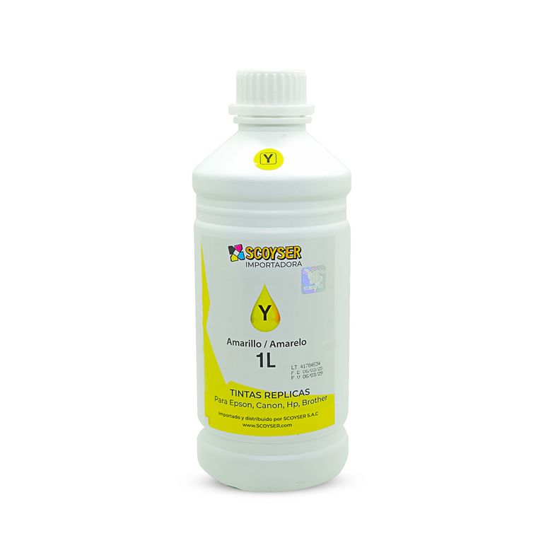 Tinta Litro Universal Yellow