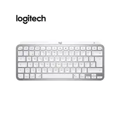 LOGITECH - Teclado Bluetooth iluminado MX KEYS MINI Gris Pálido
