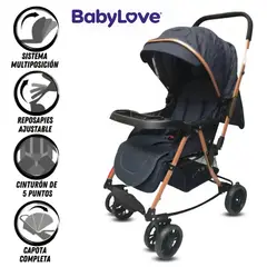 BABY - Coche Mecedora de Lujo «SEULGI» Black