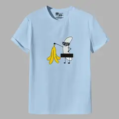 YANSUS - Polo Hombre Estampado Plátano