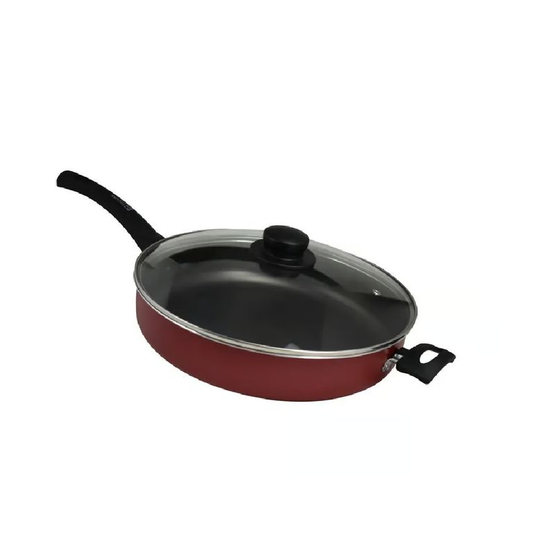 Cacerola 30 Cm. Estela Antiadherente T/V - Rojo