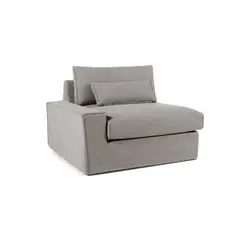 YOLODECORO - Sofá Modular con Brazo a la Izquierda Trent Gris Lavado