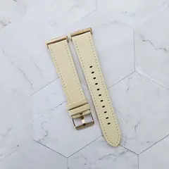 GENERICO - Correa Cuero Color para HUAWEI FIT 3 - Beige