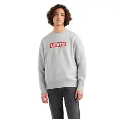 LEVIS - Polerón Hombre Relaxed Graphic Gris