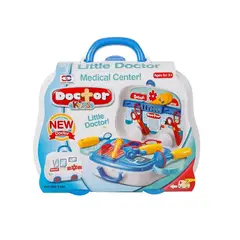GENERICO - Juego de Doctor en maleta Ambulancia de 14 piezas