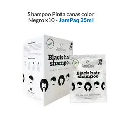 GENERICO - Shampoo Pinta Canas Negro X10 Jampaq 25ml
