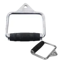 GENERICO - Manija Agarre de polea acero recubierto poleas Gym