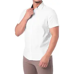 NORTON - Camisa Popelina Stretch Hombre Paulino 1 Mc