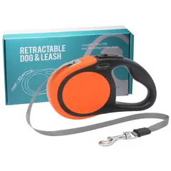 GENERICO - GENERIC CORREA RETRÁCTIL PERROS PEQUEÑOS Y MEDIANOS 5M