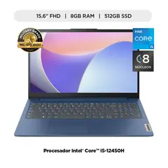 LENOVO - LAPTOP IDEAPAD SLIM 3I 156 INTEL CORE I5 8GB RAM 512GB SSD