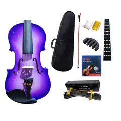 GENERICO - Combo violín estudiante Di Luthier Violeta 4.4