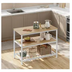 TU MESITA - Mueble Auxiliar de Cocina Multiusos Vincent color Duna