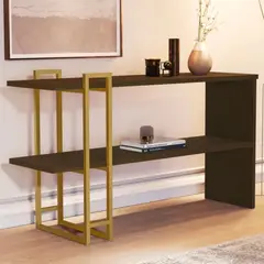 TU MESITA - Recibidor Moderno Luxury color MarrónDorado