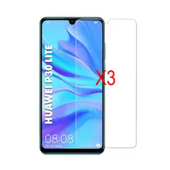 GENERICO - Pack x3 Micas Vidrio Templado Pantalla HUAWEI P30 LITE