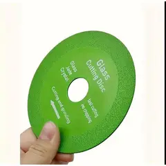 GENERICO - Disco diamantado verde de 4" para vidrio, mayólicas y porcelanato