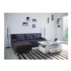 TU MESITA - Mesa de Centro Funcional Gia color Blanco 1 cajón